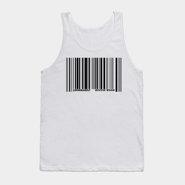 Adorkable Barcode Tank Top by adorkabledustinwood